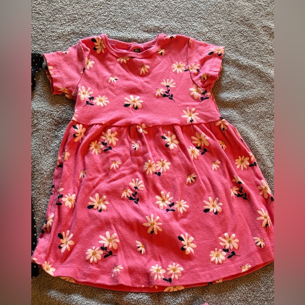Hudson Baby HB Lot Of 4 Dresses Size 24 Months Floral Stripes Polka Dots - Picture 8 of 10